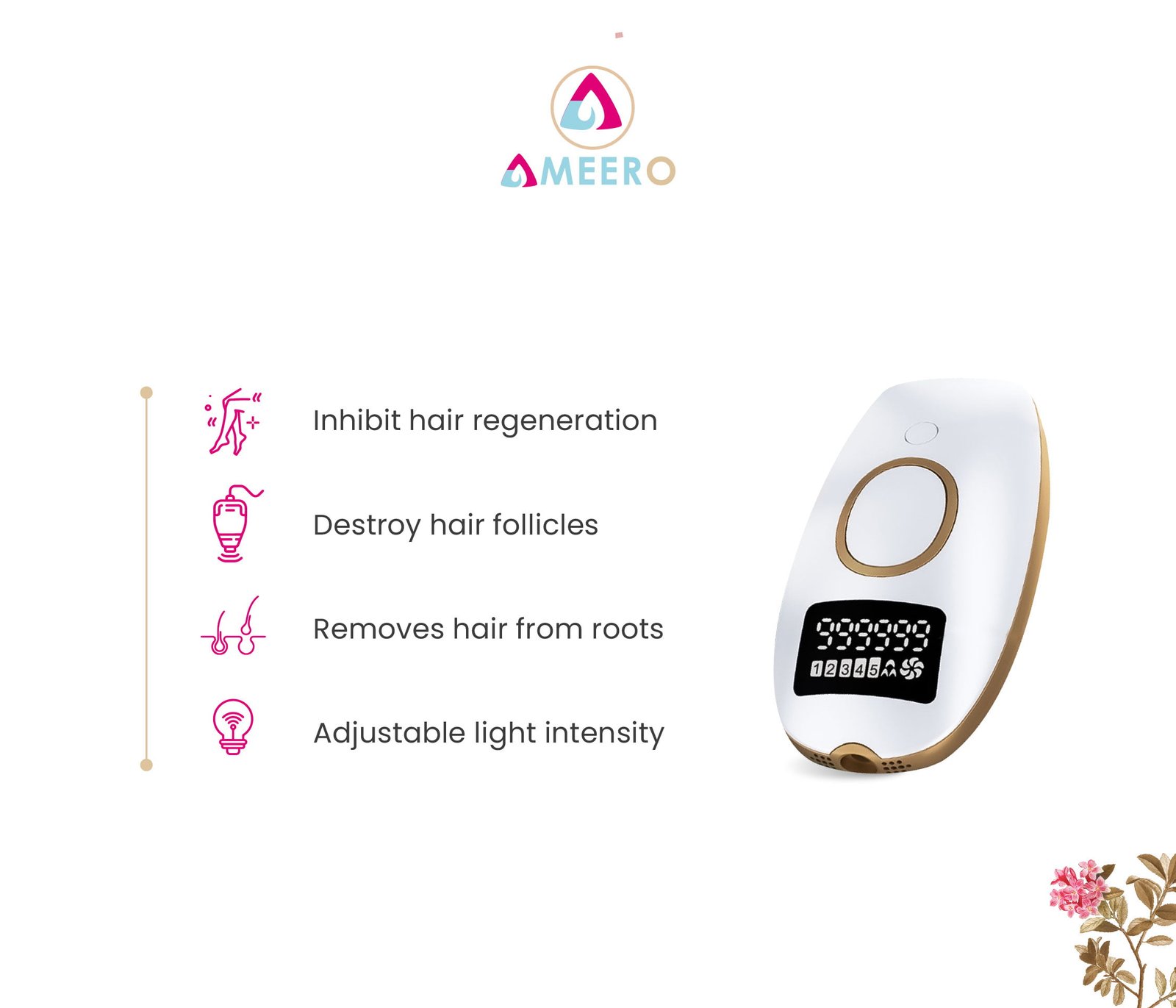 Ameero IPL Laser Hair Removal – Ditch the Razor, Keep the Smooth - Image 4