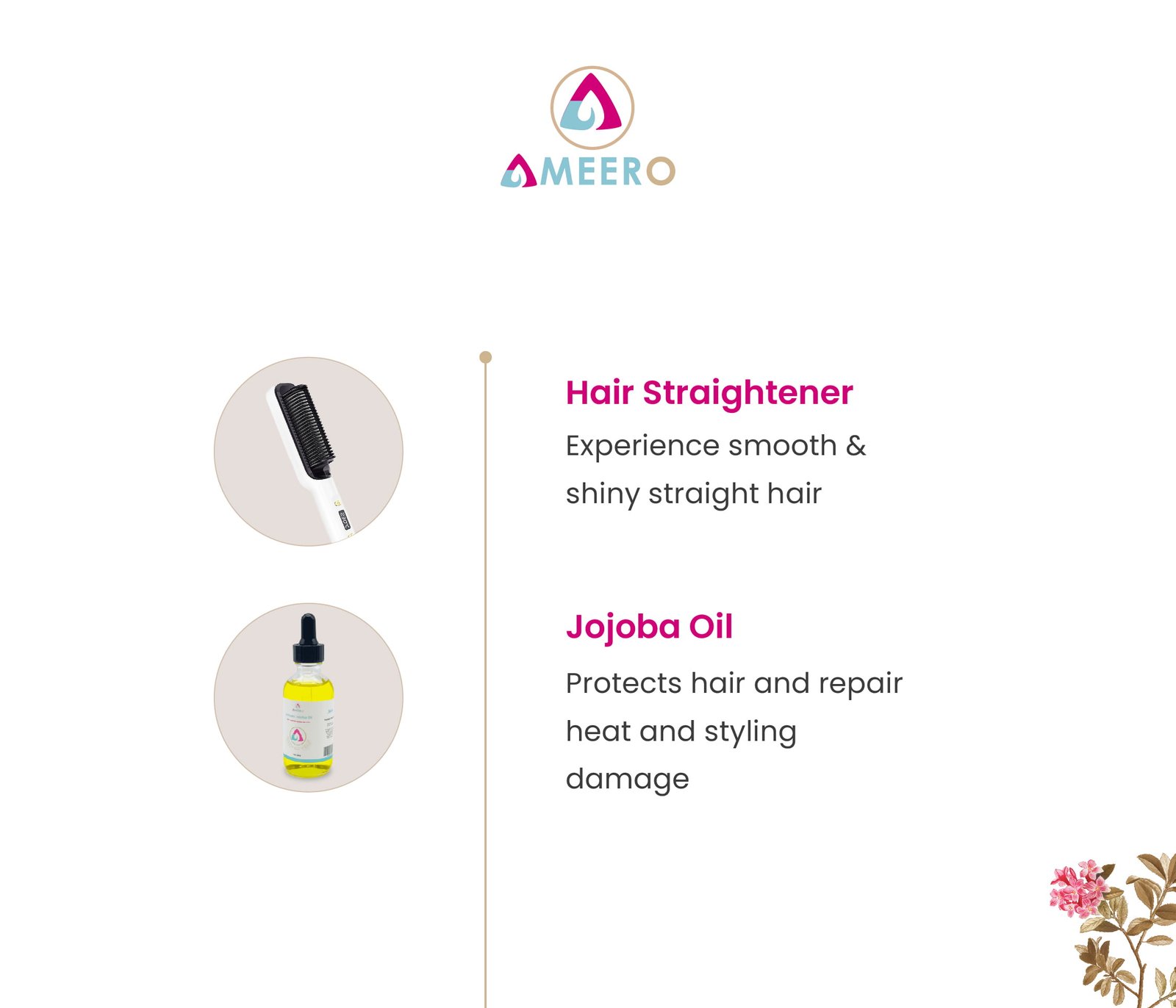 Ameero 2 in 1 Hair Straightener – Salon Glam in Just Minutes - Image 7