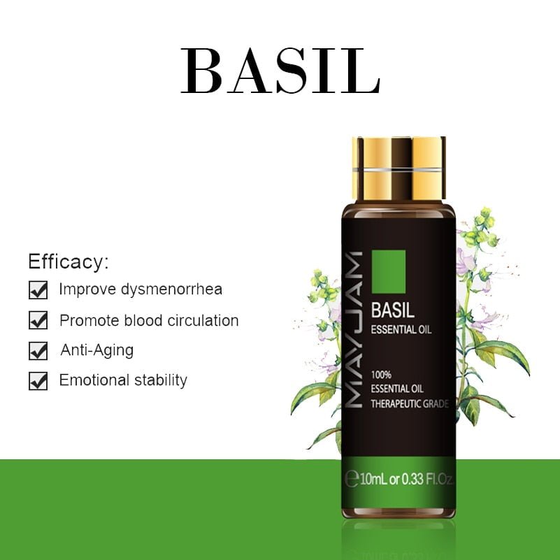 10ML Lavender Essential Oil Diffuser Pure Essential Oils Rose Eucalyptus Jasmine Vanilla Mint Sandalwood Tea Tree Aroma Oil - Image 6