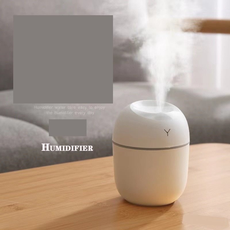 2022 New Mini Portable Ultrasonic Air Humidifer Aroma Essential Oil Diffuser USB Mist Maker Aromatherapy Humidifiers for Home
