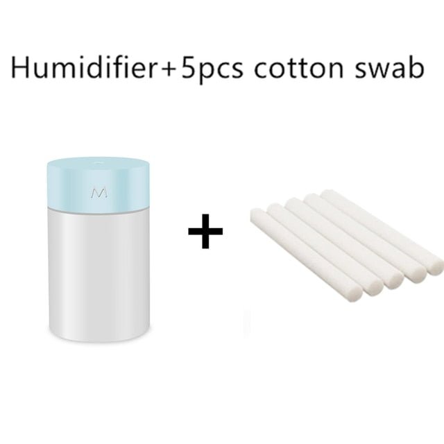 260ML Air Humidifier Ultrasonic Mini Aromatherapy Diffuser Portable Sprayer USB Essential Oil Atomizer LED Lamp for Home Car - Image 14