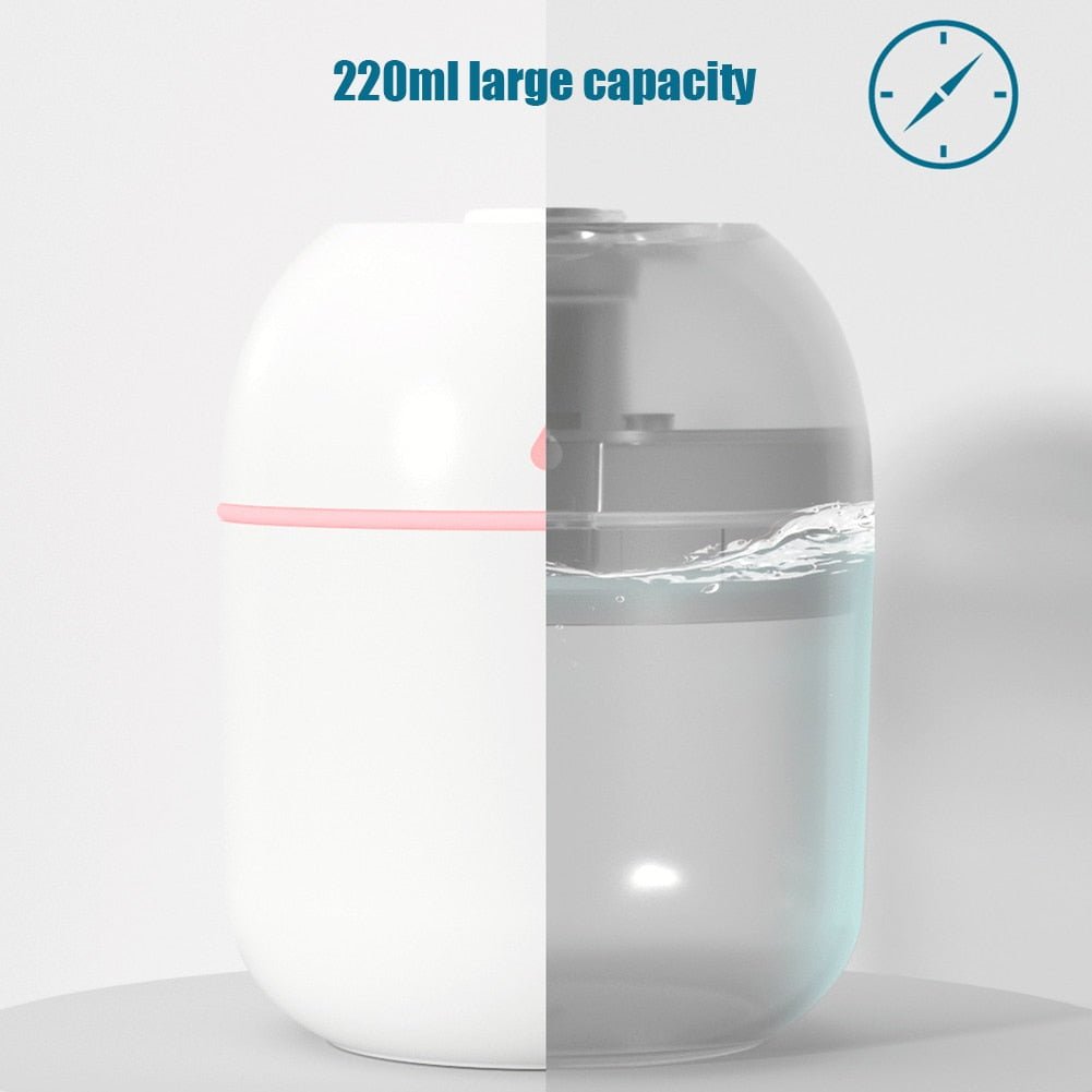 3 in 1 Multifunction USB Two Gear Air Humidifier for Home Office Car Humidifier Diffuser Bedroom Mini Cool Mist Maker Purifier - Image 7