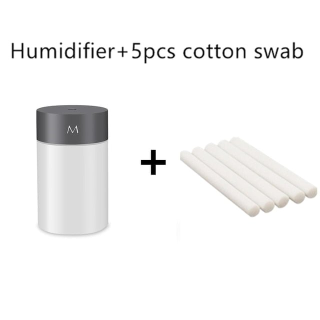 260ML Air Humidifier Ultrasonic Mini Aromatherapy Diffuser Portable Sprayer USB Essential Oil Atomizer LED Lamp for Home Car - Image 10