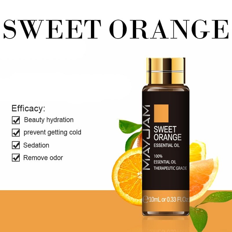 10ML Lavender Essential Oil Diffuser Pure Essential Oils Rose Eucalyptus Jasmine Vanilla Mint Sandalwood Tea Tree Aroma Oil - Image 24