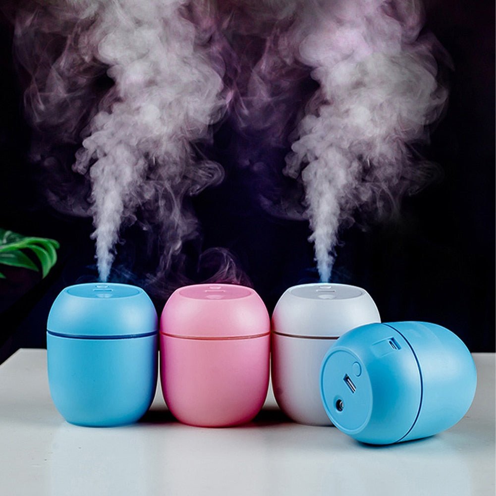 250ml Mini Car Air Humidifier Usb Portable Essential Oil Diffuserand Aroma Anion Mist Maker LED Smart Air Humidifier For Home - Image 12
