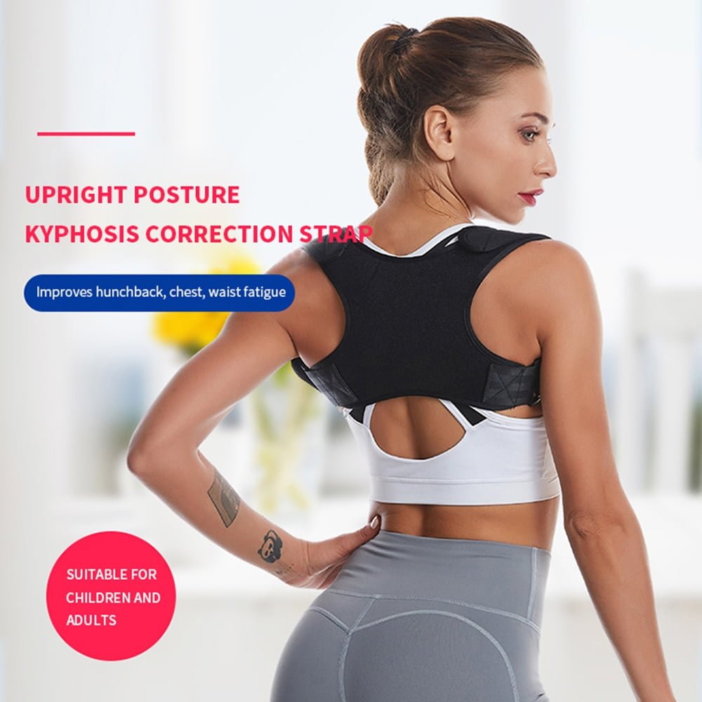 New Hot Posture Corrector Adjustable Back Support Belt Spine Back Shoulder Brace Support Belts Adult Invisible Hunchback Belts - Image 6
