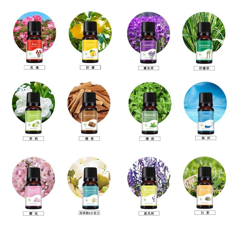 10ml Fragrance Oil Lavender For Aroma Perfume Soap Making Candles DIY Air Fresh Sandalwood Lemon - Image 2